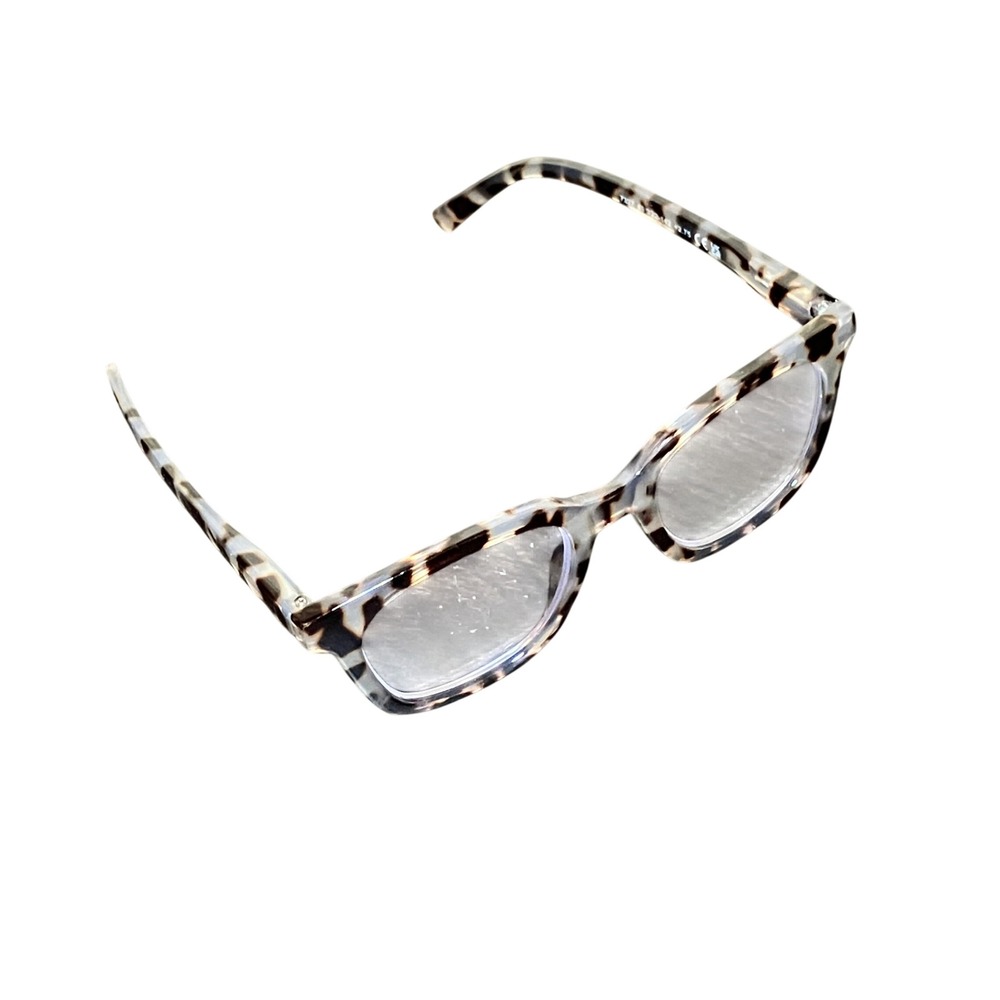 Reading Glasses Winans  +2.75 Grey Tortoise Excellent Square Frame